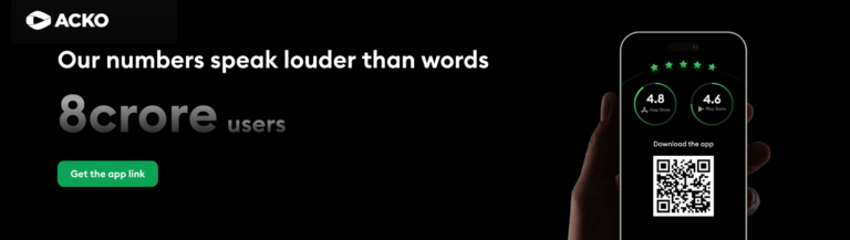 Acko Bike Insurance - Save Upto 75%